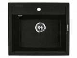 Мойка Q2 560х505 Lava черный металлик Lava
