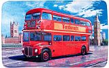 Коврик для ванной комнаты 50*80 Tatkraft LONDON BUS 14978