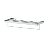838160A Полка для полотенец со штангой 60 cm хром Regen Artwelle