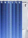 Занавеска для ванной 180х200см пвх 3D Bath Plus NFD-3D-dark blue