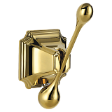 Крючок одинарный круглый Gold Hermitage Elghansa HRM-900- Gold