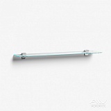 Стеклянная полка Glass 80 с полкодержателем Alavann