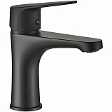 (Т) NOVA смеситель д/умывальника,черный NOV03-210Black Wesnart