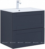 Тумба Терра 60 маренго 2 ящика c раковиной Электра Aquanet (323179)