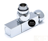Вентиль угловой 3/4"х1/2" г/ш для п/с чёрный матовый (2шт) Keerol