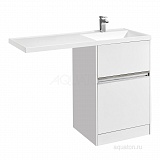 Тумба ЛОНДРИ 60/120 под с/маш. с раковиной Лондри правая 1200*902*500 Акватон