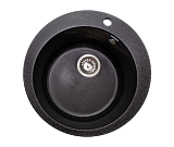 Мойка G-11 495 черный GranAlliance