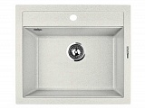 Мойка Q2 560х505 Latte белый Lava